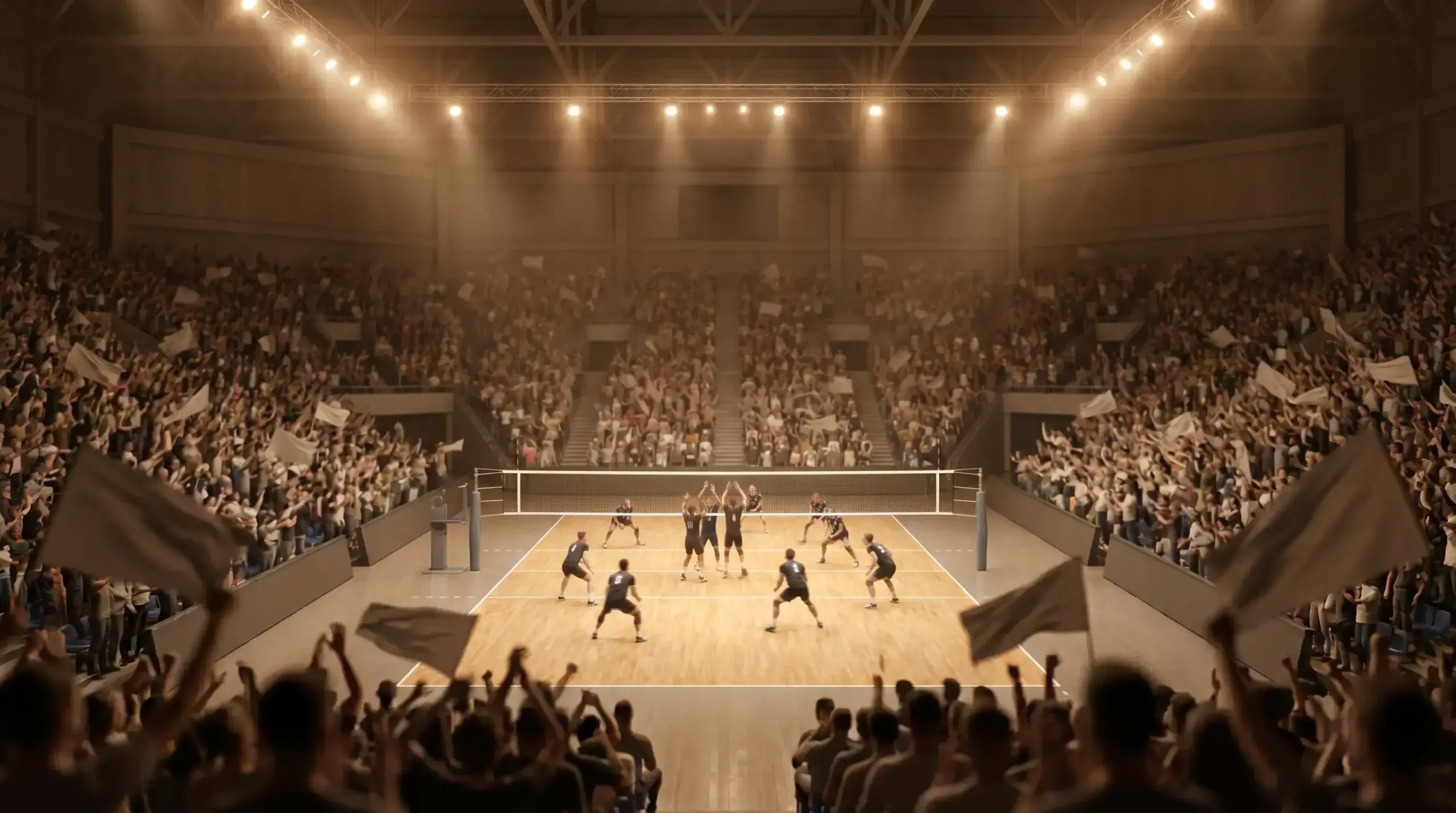 Volleyball Nations League — арена с международна публика