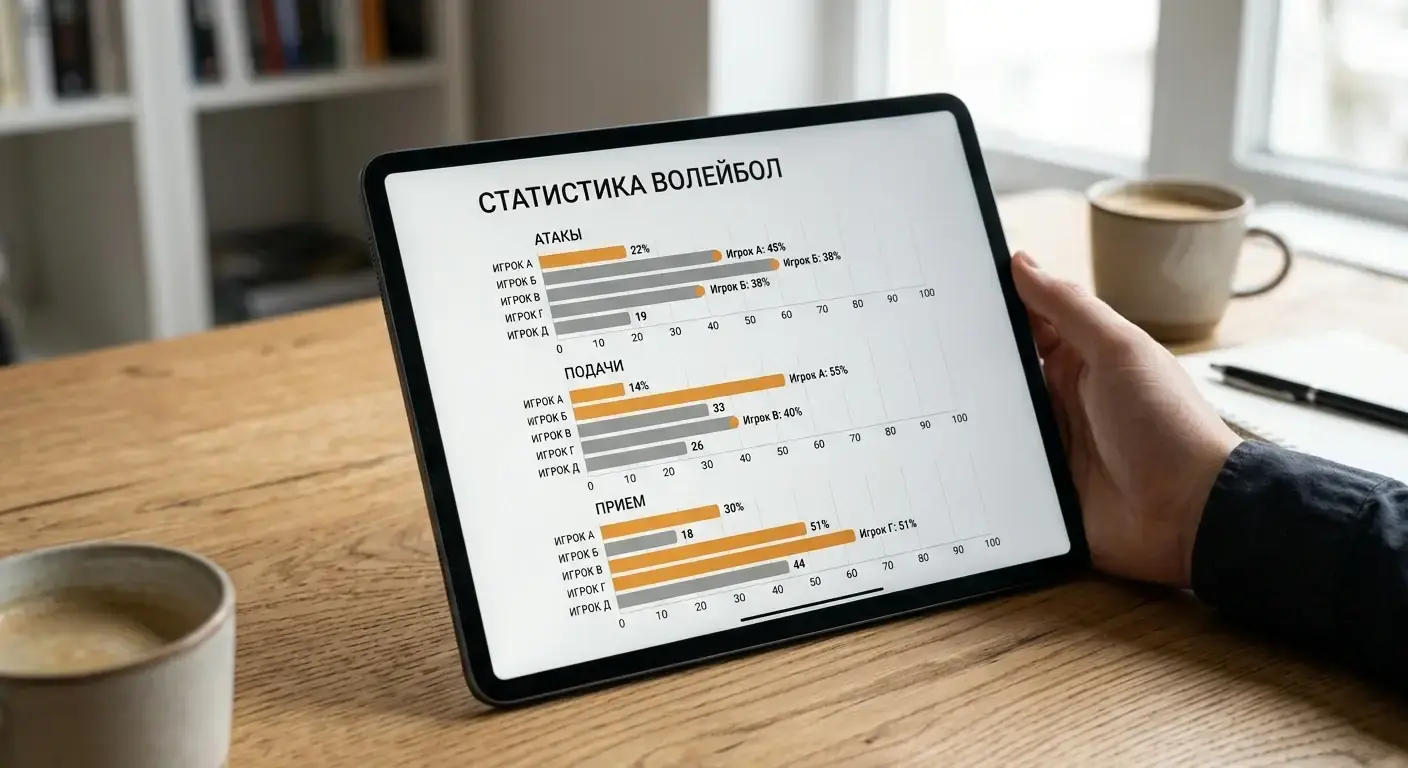 Чист интерфейс с просто разпределение на тотали точки по типове сетове